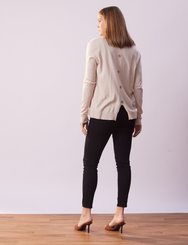 Cardigan Abierto BEIGE