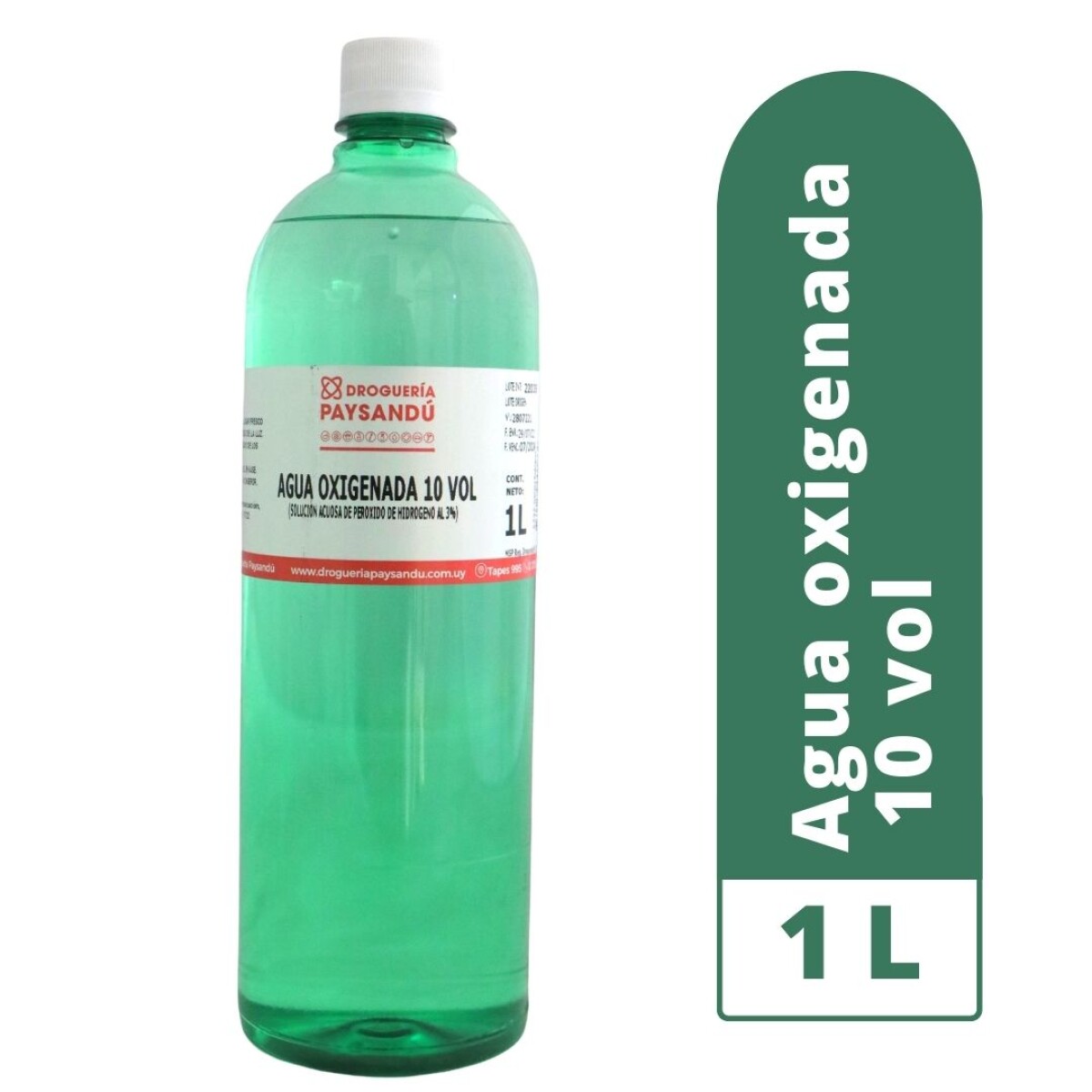 Agua Oxigenada 10 Vol. - 1 L 