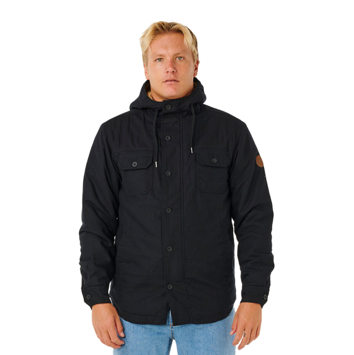 Campera Rip Curl Classic Surf Gibbos - Negro 