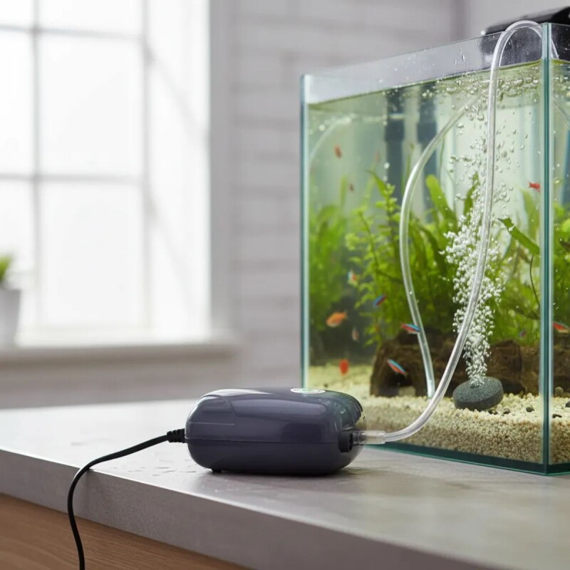OXIGENADOR BOMBA DE AIRE PARA PECERAS ACUARIO 2 SALIDA OXIGENADOR BOMBA DE AIRE PARA PECERAS ACUARIO 2 SALIDA