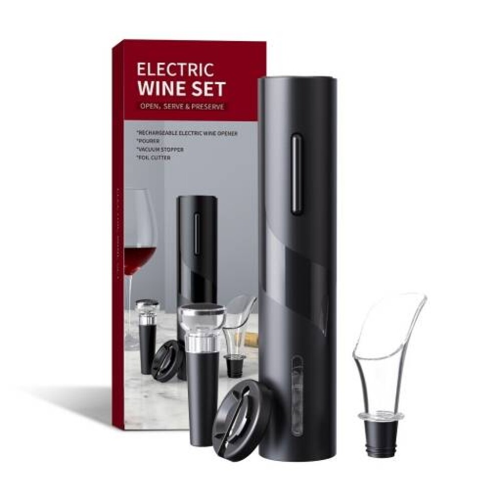 Abridor De Vino Eléctrico Automático a Pilas AA Abridor De Vino Eléctrico Automático a Pilas AA