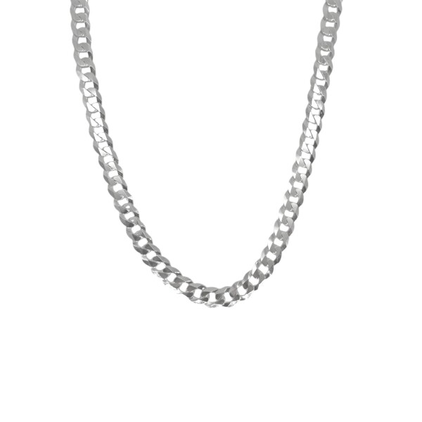 Cadena Cubana - Plata 925 - Sin Piedra - CD3517 sinpiedra