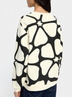 Sudadera Estampada De Algodón multicolor