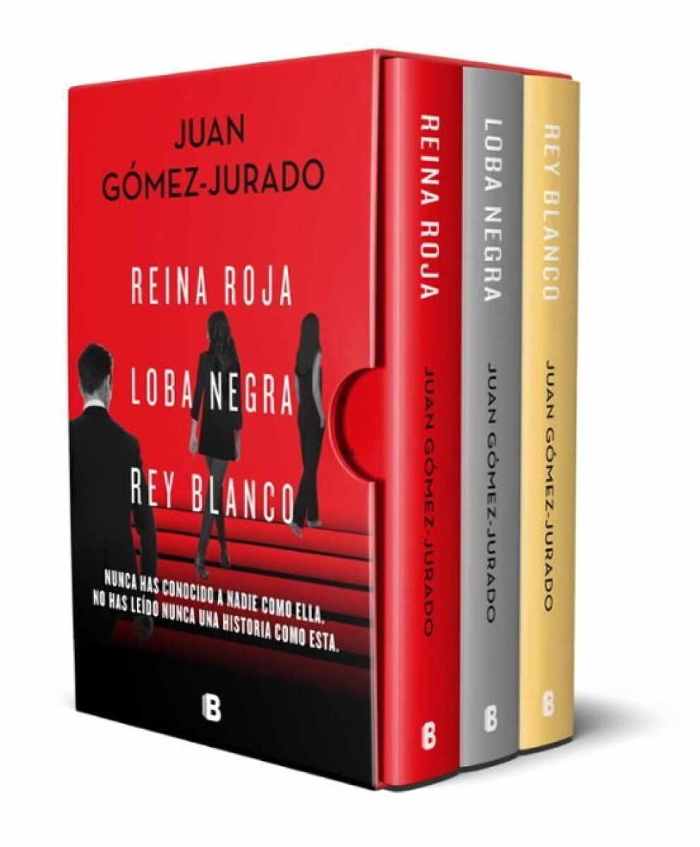 ESTUCHE TRILOGIA REINA ROJA JUAN GOMEZ-JURADO 