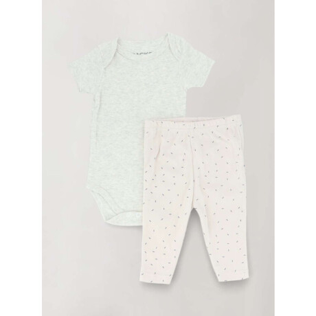 Set body y pantalón moti Azul