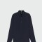 BOSS - Camisa Slim- Fit Lino Azul Oscuro
