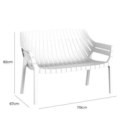Silla Sillón Hilton Sofá Jardín Patio Balcón UV Turca Silla Sillón Hilton Sofá Jardín Patio Balcón UV Turca