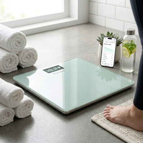 Balanza digital para personas LED Klasse | Hasta 180 Kg | Color blanco Balanza digital para personas LED Klasse | Hasta 180 Kg | Color blanco