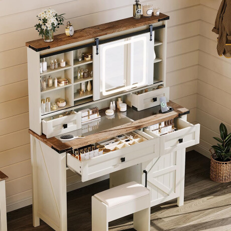 ARMARIO TOCADOR CON ESPEJO Y LUZ ARMARIO TOCADOR CON ESPEJO Y LUZ