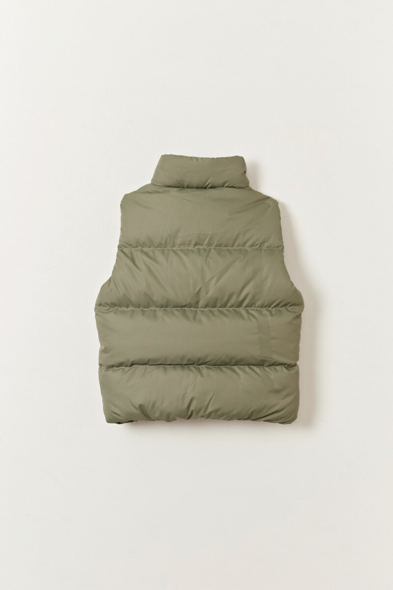 Chaleco capitoneado Verde Pastel