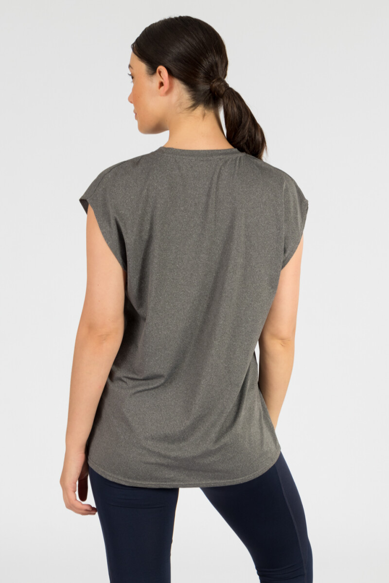 Remera rio Gris melange