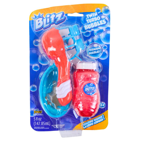 Burbujero pistola 14cm con repuesto Burbujero pistola 14cm con repuesto