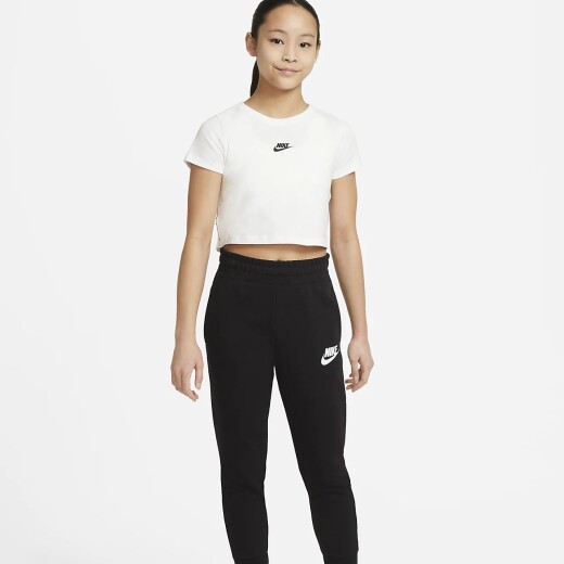 Pantalon Nike Niño Club Ft Hw Fttd Black/(White) S/C