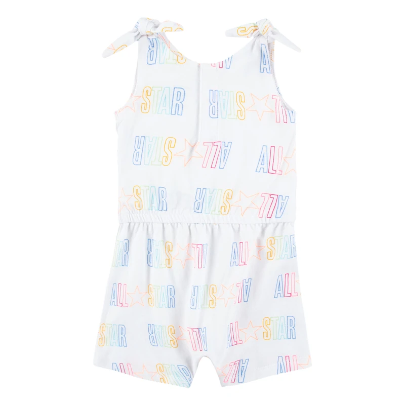 Remera Printed All Star Tie Tank de Niña Blanco