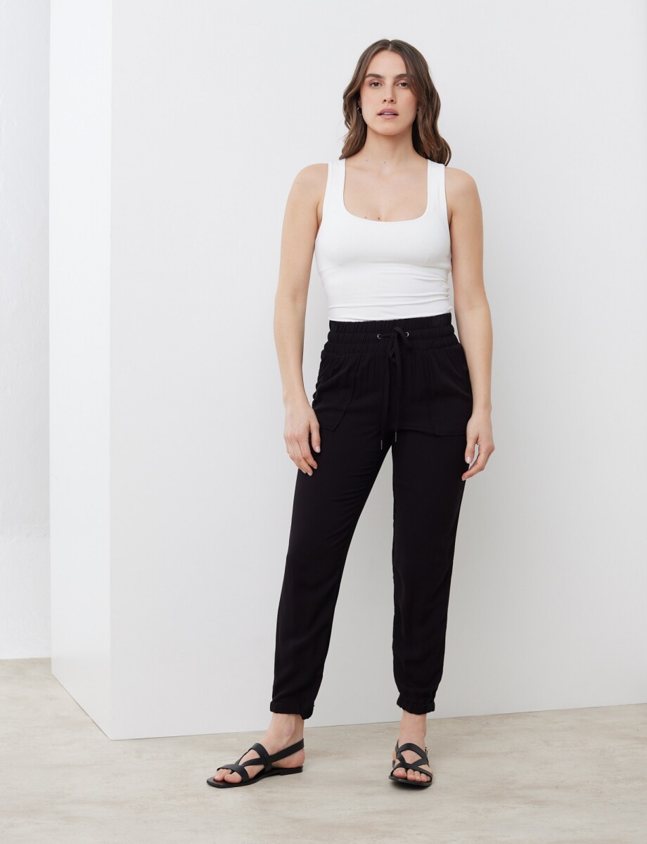 Pantalon Jogger - Negro 