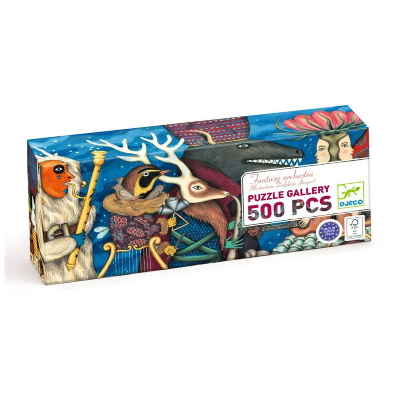 Puzzle Orquesta de Fantasía 500 piezas Djeco Puzzle Orquesta de Fantasía 500 piezas Djeco