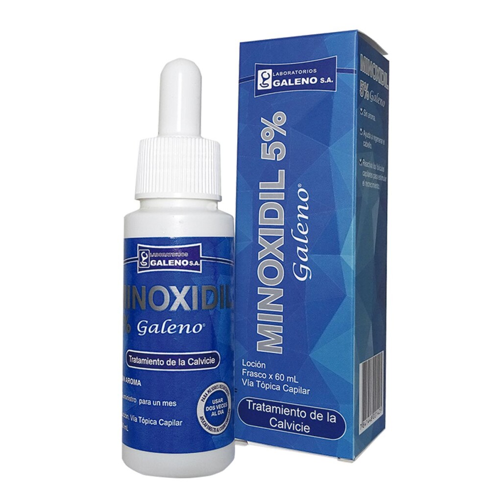 MINOXIL 5% GALENO FR. X 60 ML. única