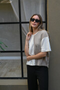Remera Galia BEIGE