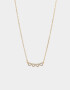 Cadena Corta con Dije Con corazón Collar Con Corazones - Dorado