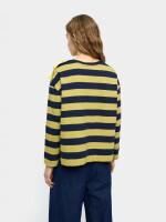 Sudadera Con Rayas 100% Algodón multicolor