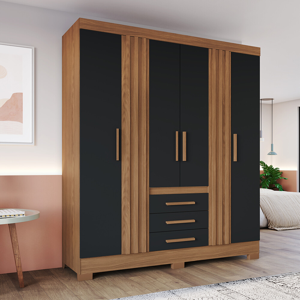 ROPERO 6 PUERTAS 3 CAJONES GUARDARROPA ARMARIO PLACARD CLOSET ROPERO 6 PUERTAS 3 CAJONES GUARDARROPA ARMARIO PLACARD CLOSET