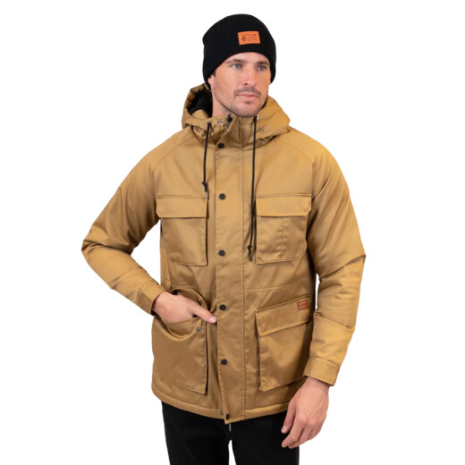 Campera Volcom Army Raglan - Beige Campera Volcom Army Raglan - Beige