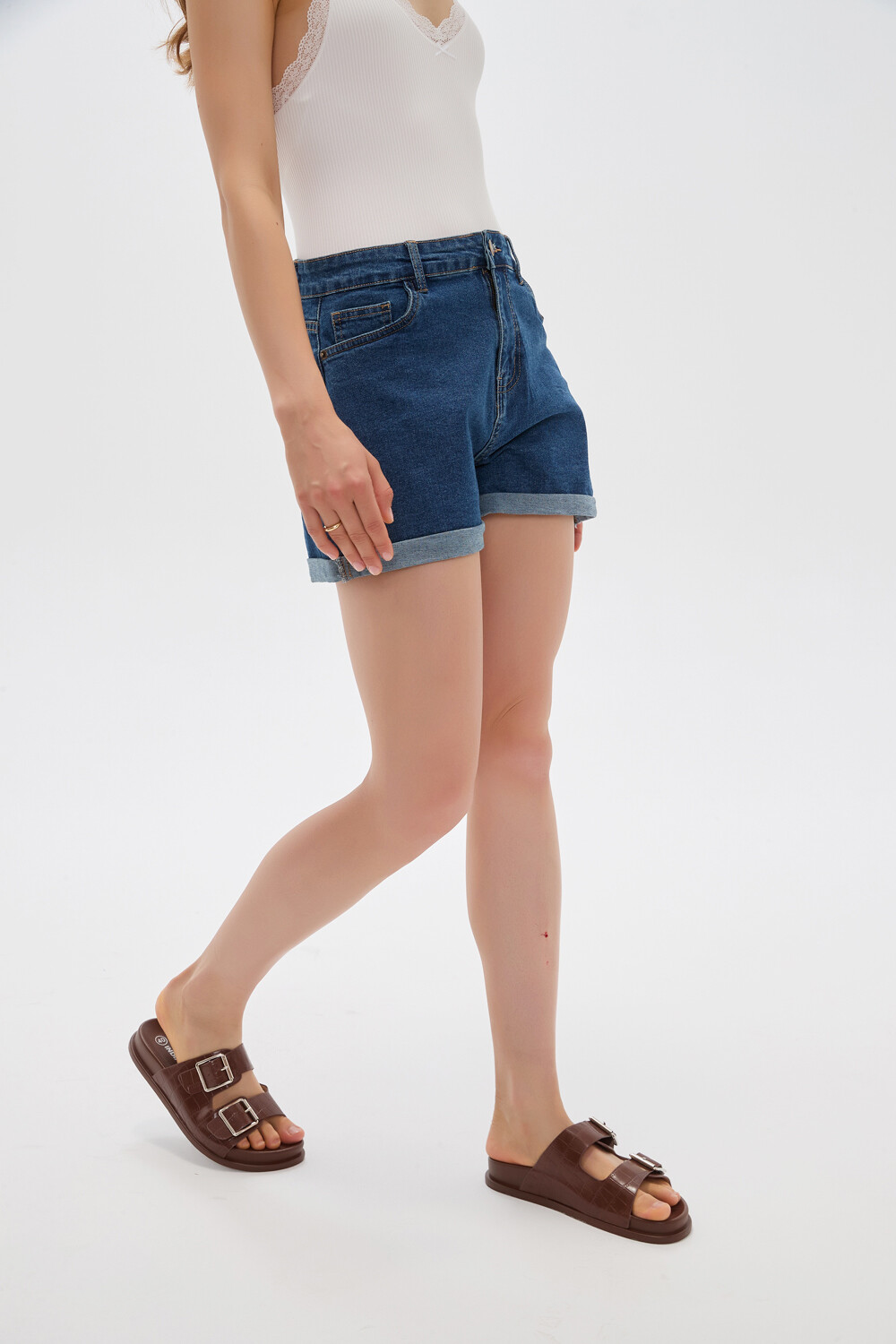 Short Eloide Azul Medio