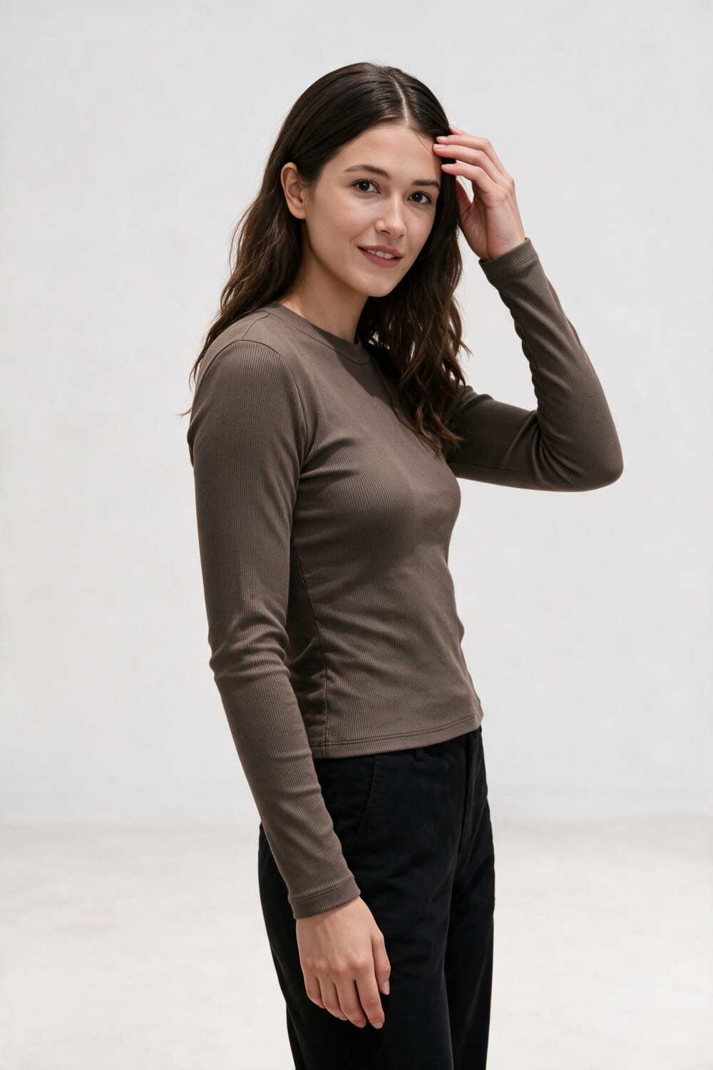 Remera Hanoir Taupe Claro