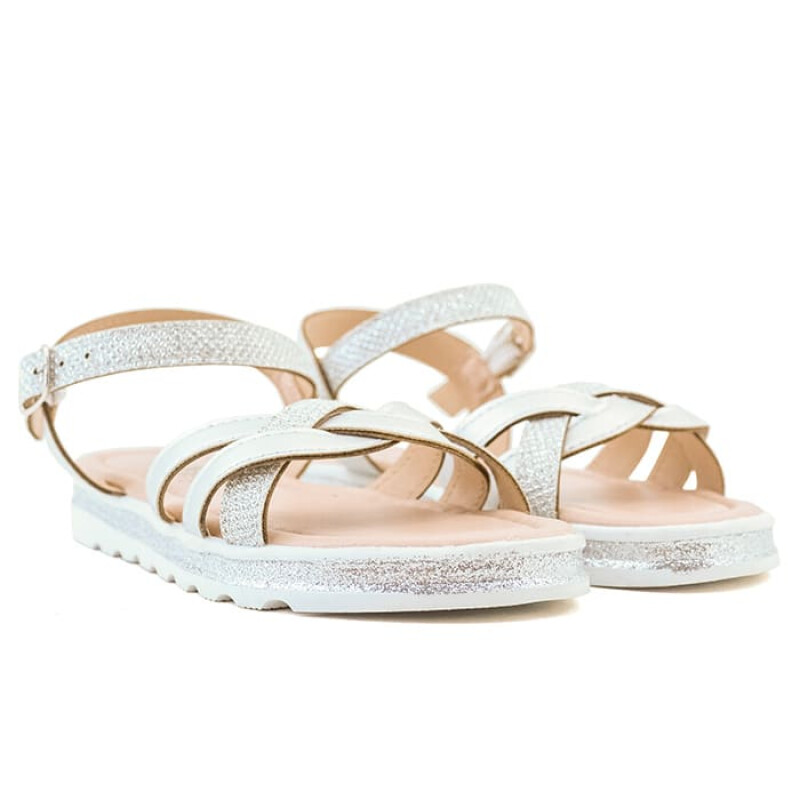 Sandalias Chill Sunday de Niños - CS DELFINA Plateado