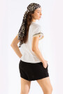 FRINGES TEE Cream