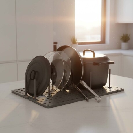 ESCURRIDOR PLASTICO GRIS PEGGY