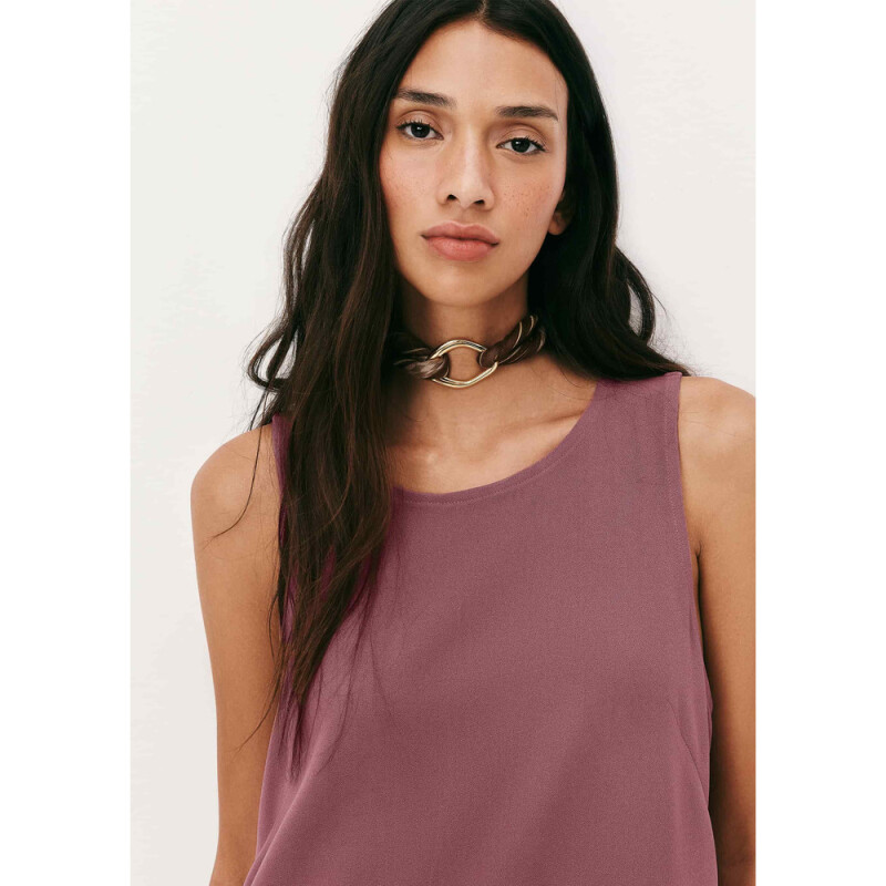 VESTIDO CURTO FEM ROSA MEDIO