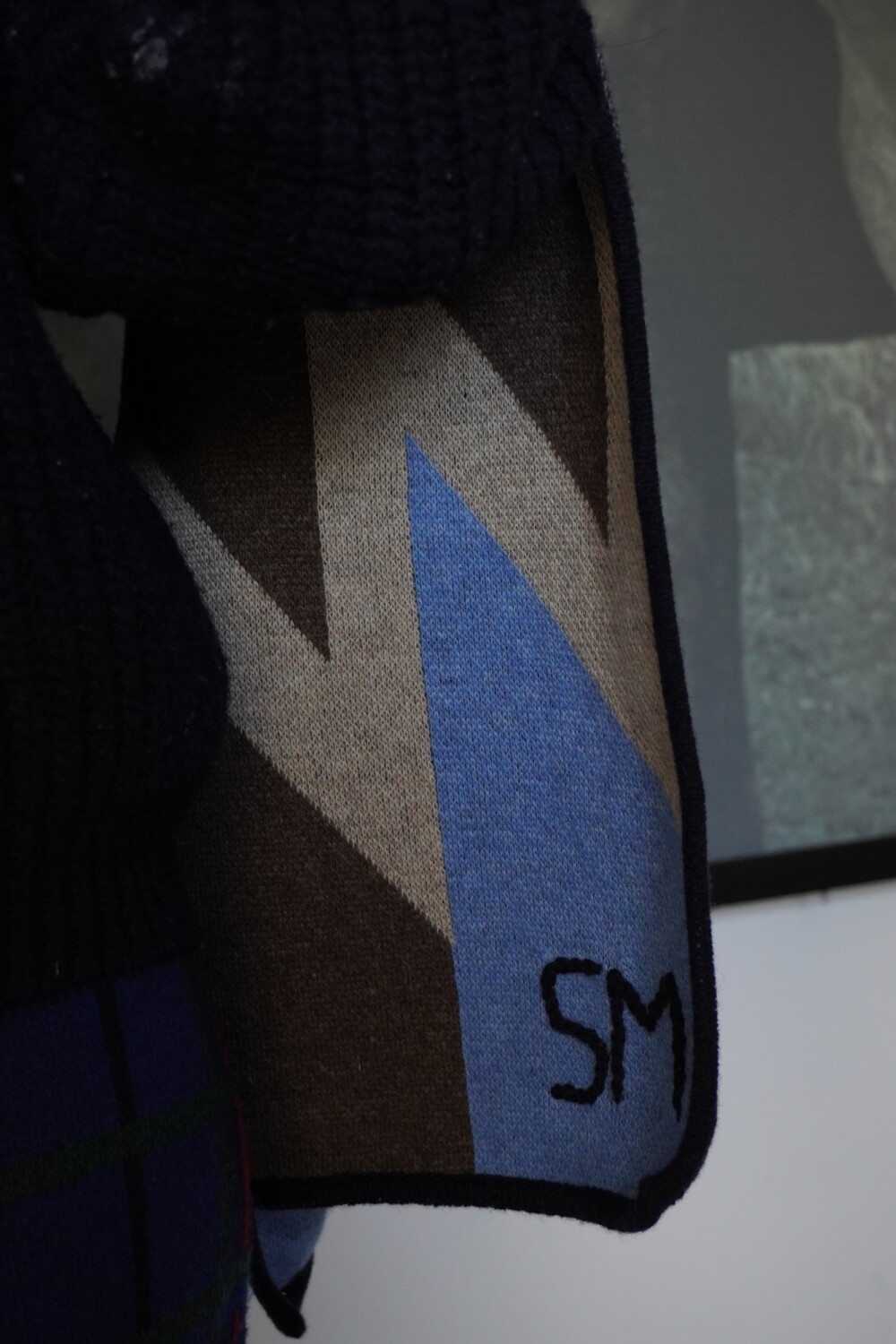 Navajo Scarf Gris