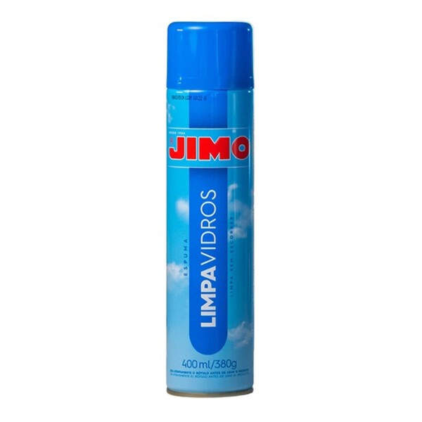 JIMO LIMPIA VIDRIOS aerosol x 400cc. Jimo Limpia Vidrios Aerosol X 400cc.