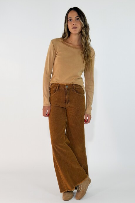 PANTALON PANA LENNON Camel