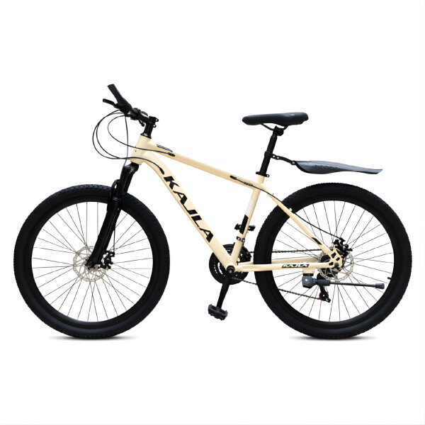 Bicicleta Kajla Montaña Mtb Rod 26 Frenos De Disco 21 Veloc Color Blanco