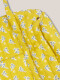 Bolsa Estampada De Carro Amarillo Oscuro
