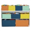 Organizador extra grande multicolor de 9 contenedores Organizador extra grande multicolor de 9 contenedores