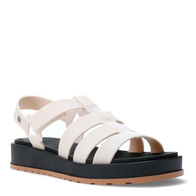 Sandalias de Mujer Zaxy Conectada Blanco - Negro