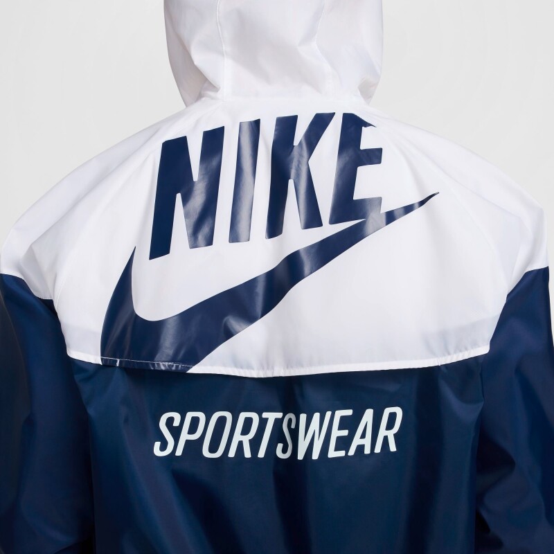 Abrigo Nike Windrunner de Hombre Blanco