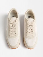 Zapatillas Combinadas De Nylon blanco