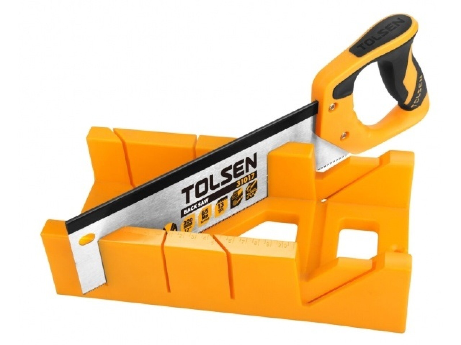 TOLSEN INGLETADORA CON SERRUCHO ABS PROFESIONAL 300MM 