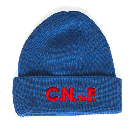 Gorro Lana CNdeF Bordado AZUL-BLANCO-ROJO