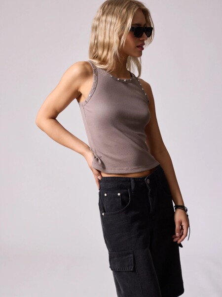 MUSCULOSA DIXIE SELENE TAUPE
