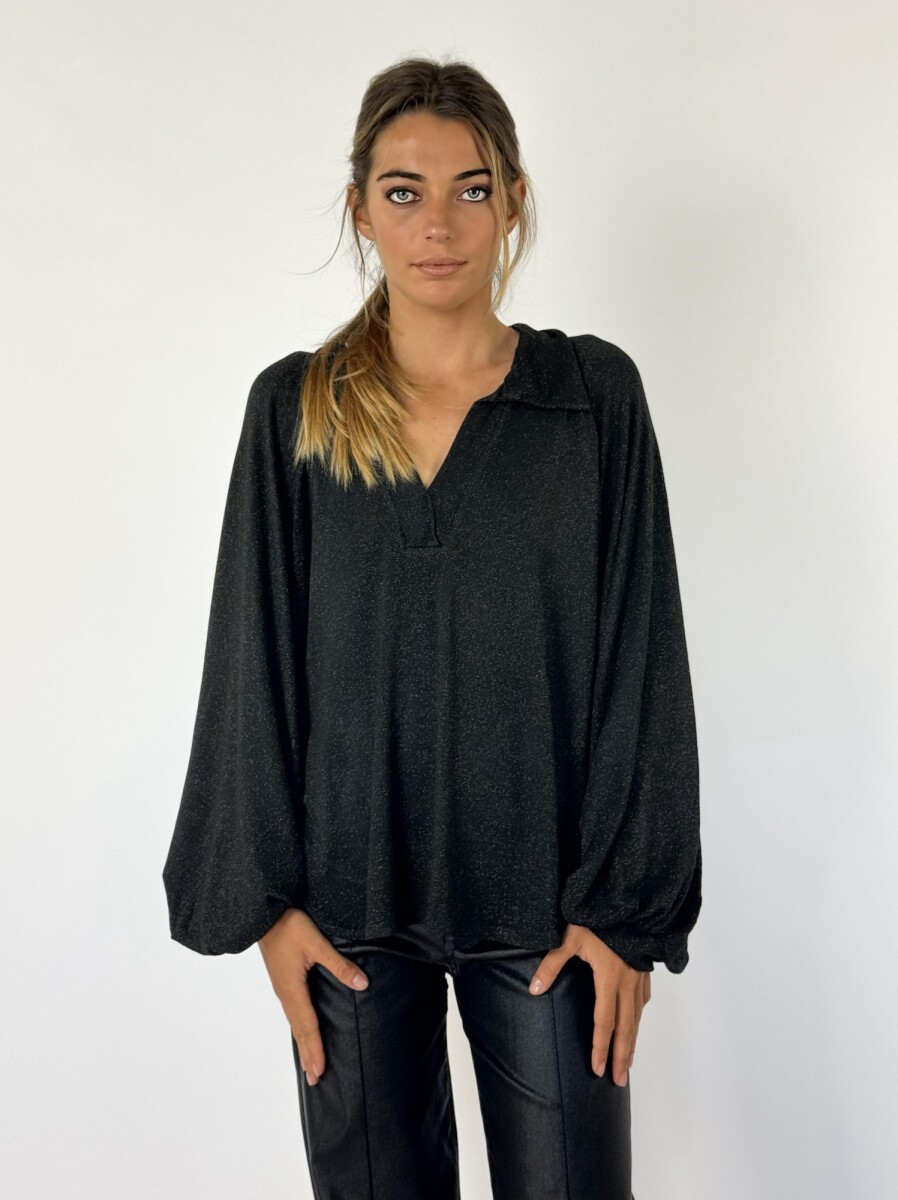 BLUSA NELLA - NEGRO 