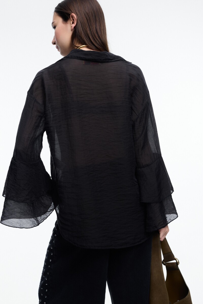CAMISA VOLADOS Negro