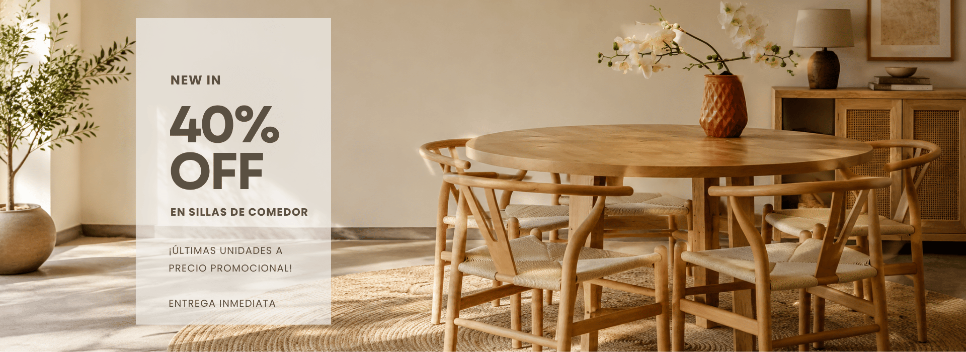Sillas 40%OFF: Últimas unidades!