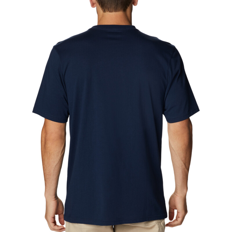 Remera Basic Logo Hombre COLLEGIATE NAVY