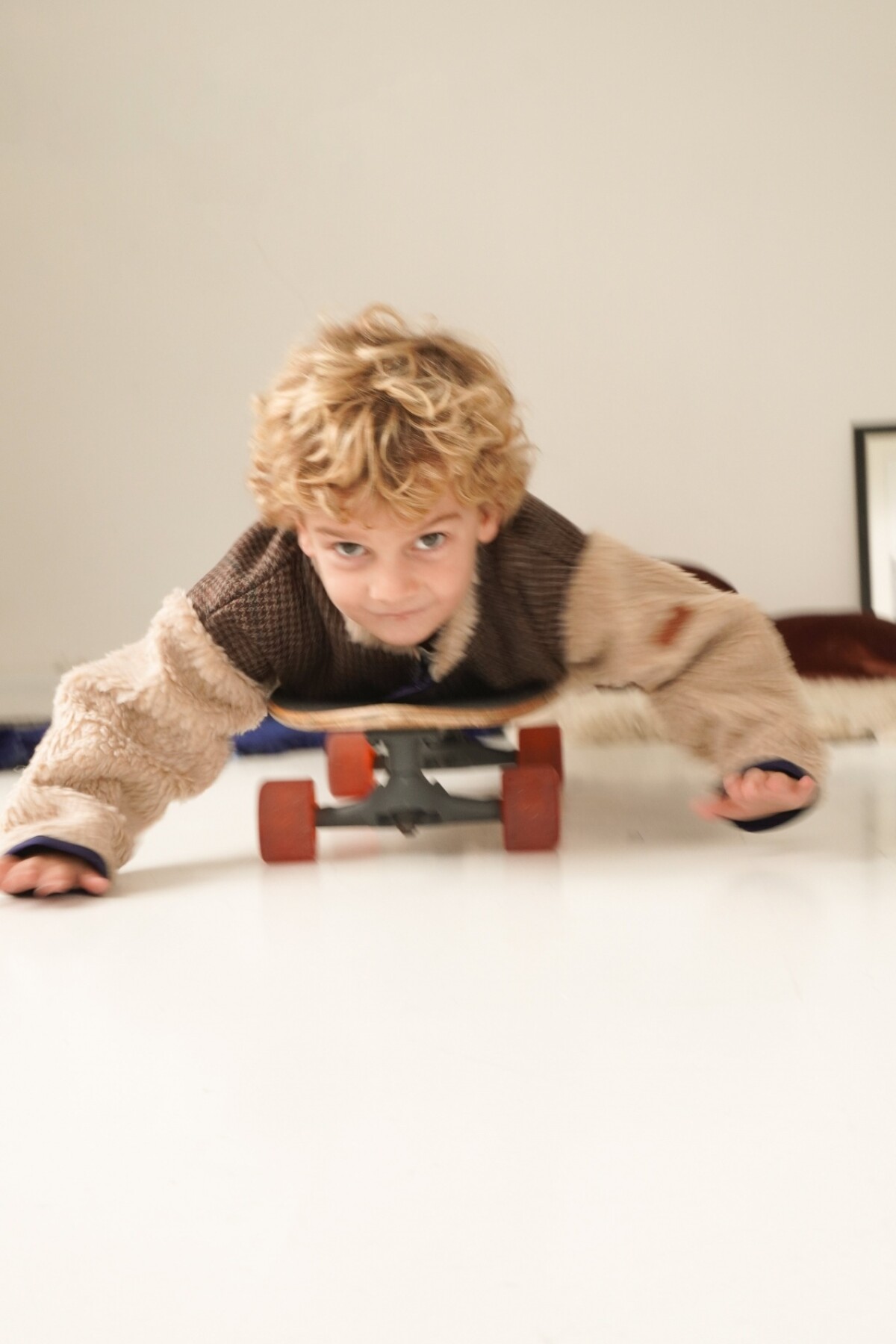 Hipica Jacket Gurí Crudo / Azul