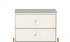 Mesa de Luz Jasper White Gloss